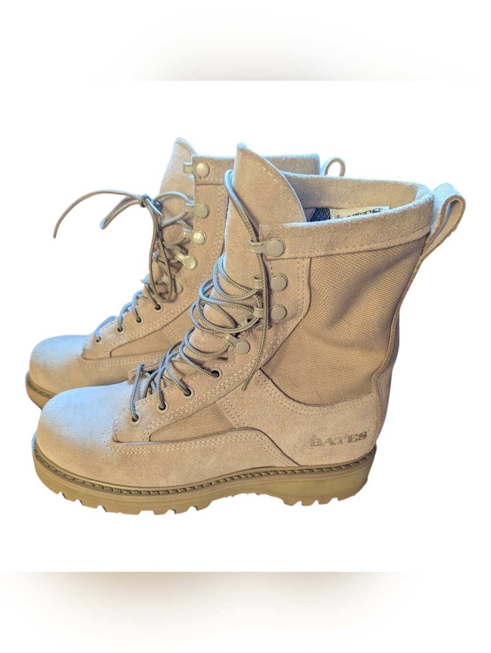 Gore-Tex Bates Military Desert Tan Tactical Boots Men's 5.5 Wide